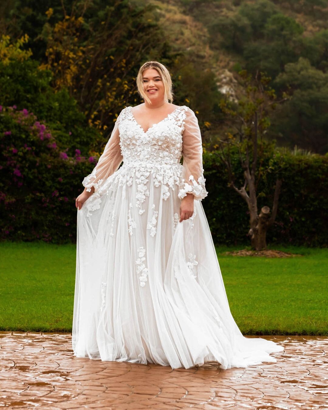 Plussize trouwjurk